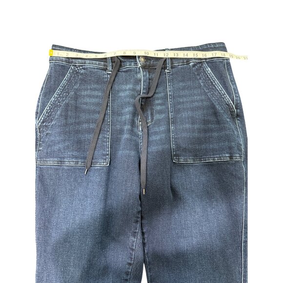 Judy Blue Womens Denim Jogger Pants With Drawstring Blue Size 18W - Picture 5 of 9